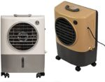 Hessaire MC18M Portable Evaporative Cooler – Gray, 1300 CFM, Cools 500 Square Feet