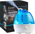 AquaOasis™ Cool Mist Humidifier {2.2L Water Tank} Quiet Ultrasonic Humidifiers for Bedroom & Large room - Adjustable -360° Rotation Nozzle, Auto-Shut Off, Humidifiers for Babies Nursery & Whole House